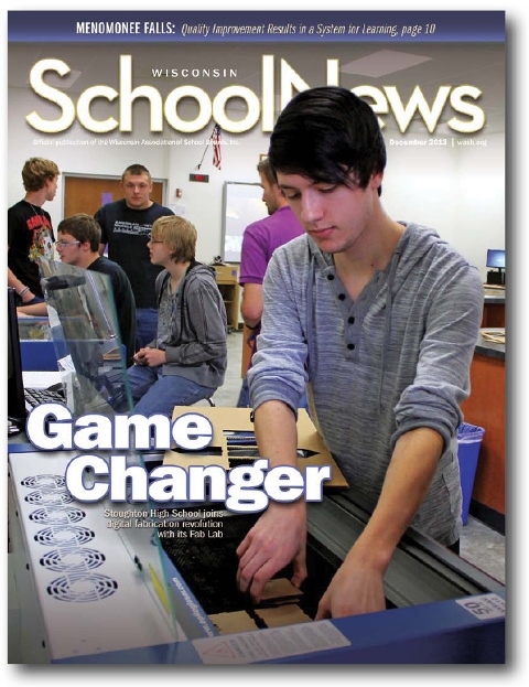Wisconsin School News cover