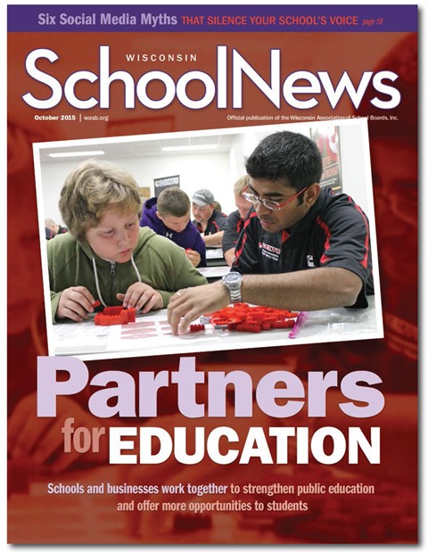 Wisconsin School News cover