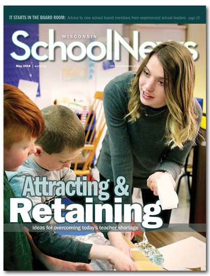 image of Wisconsin School News cover