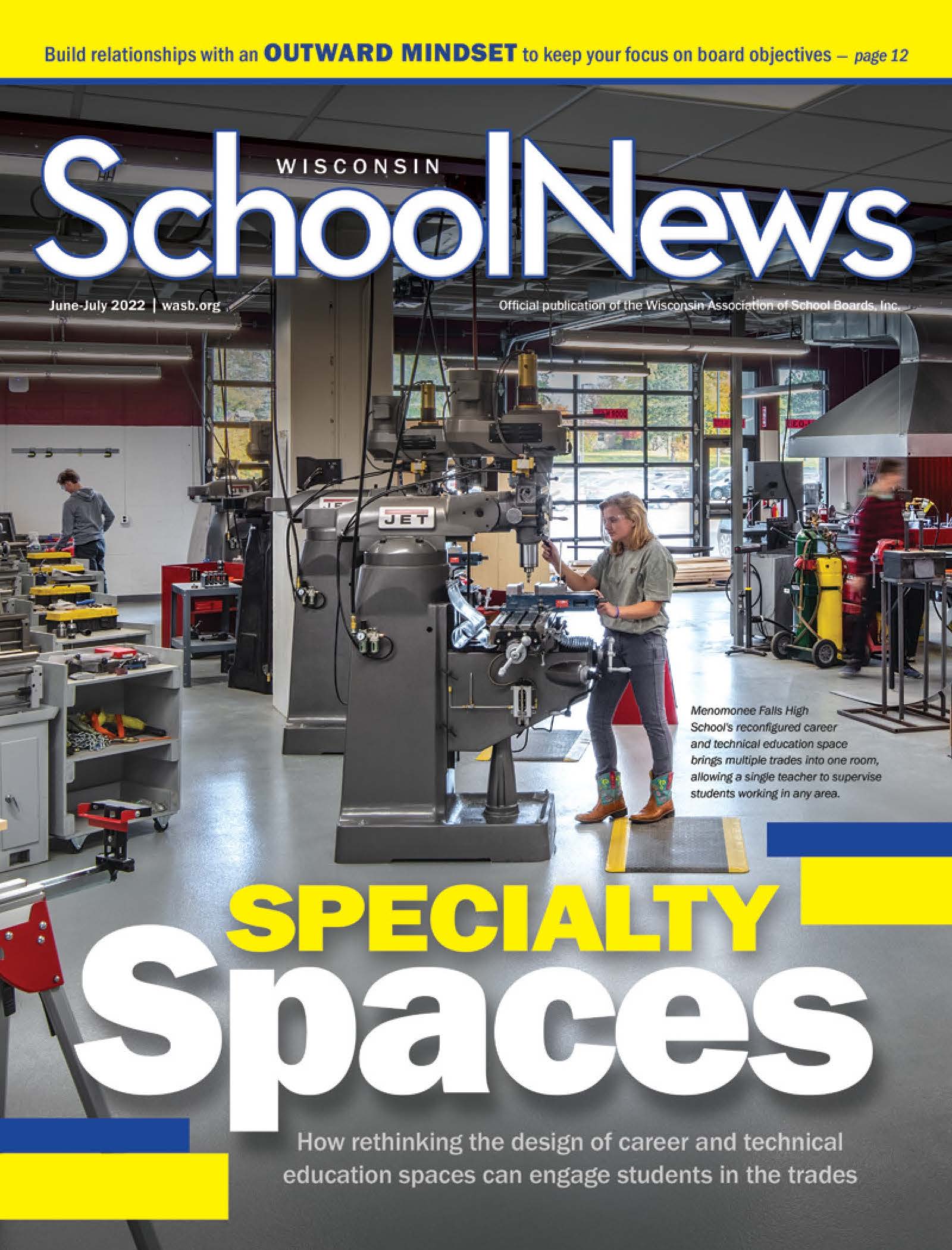 June July 2022 School News Cover