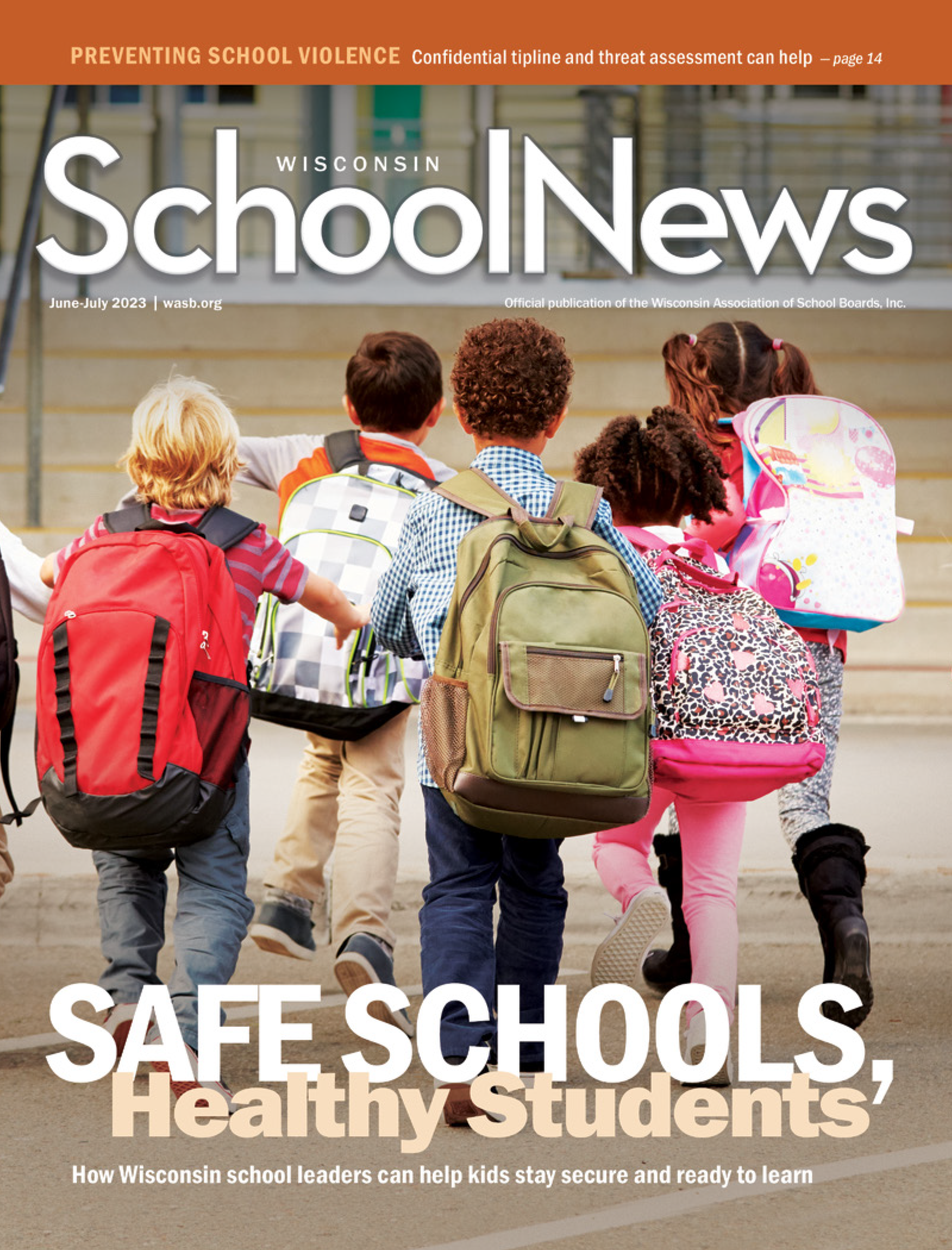 August 2022 Wisconsin School News Cover