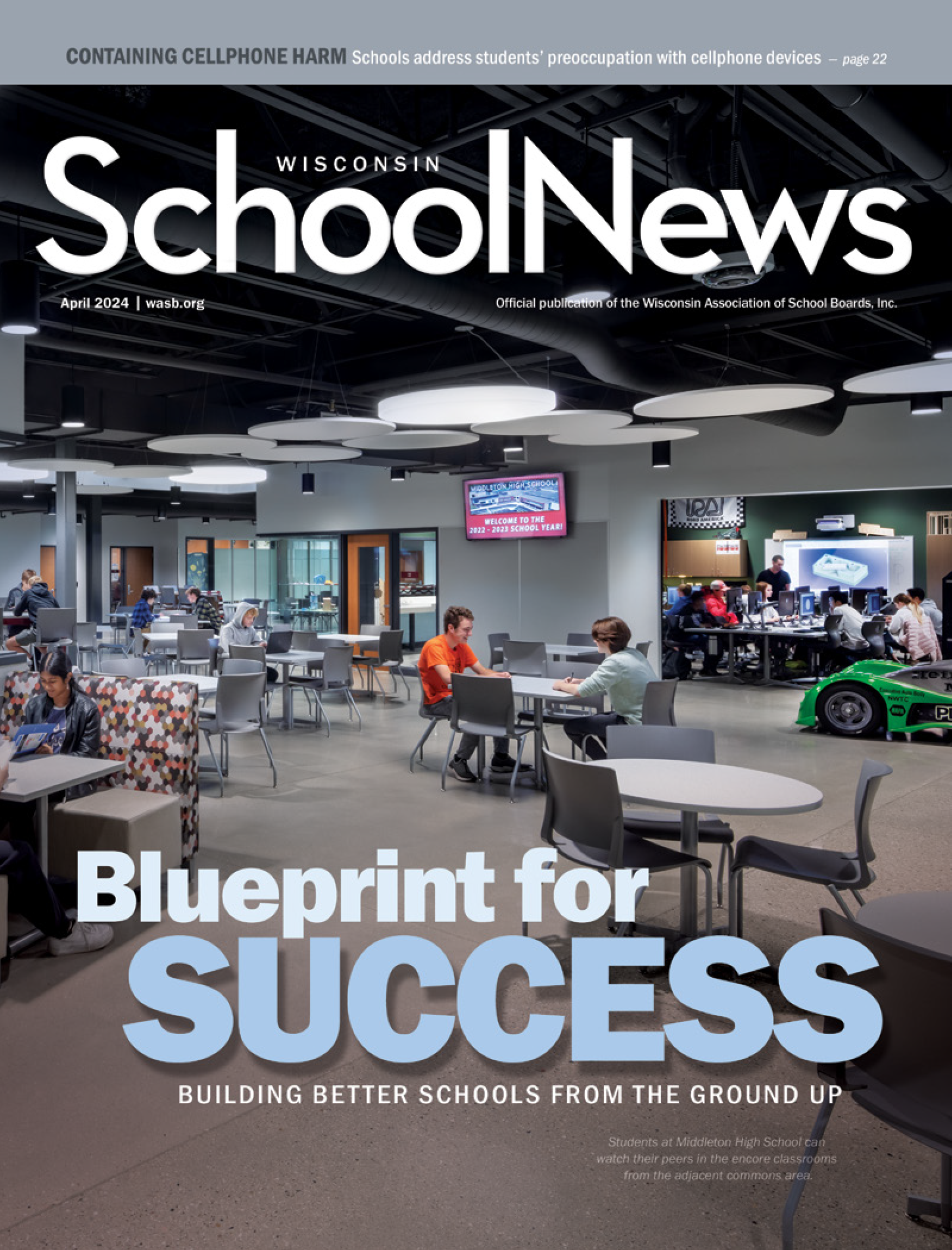 August 2022 Wisconsin School News Cover