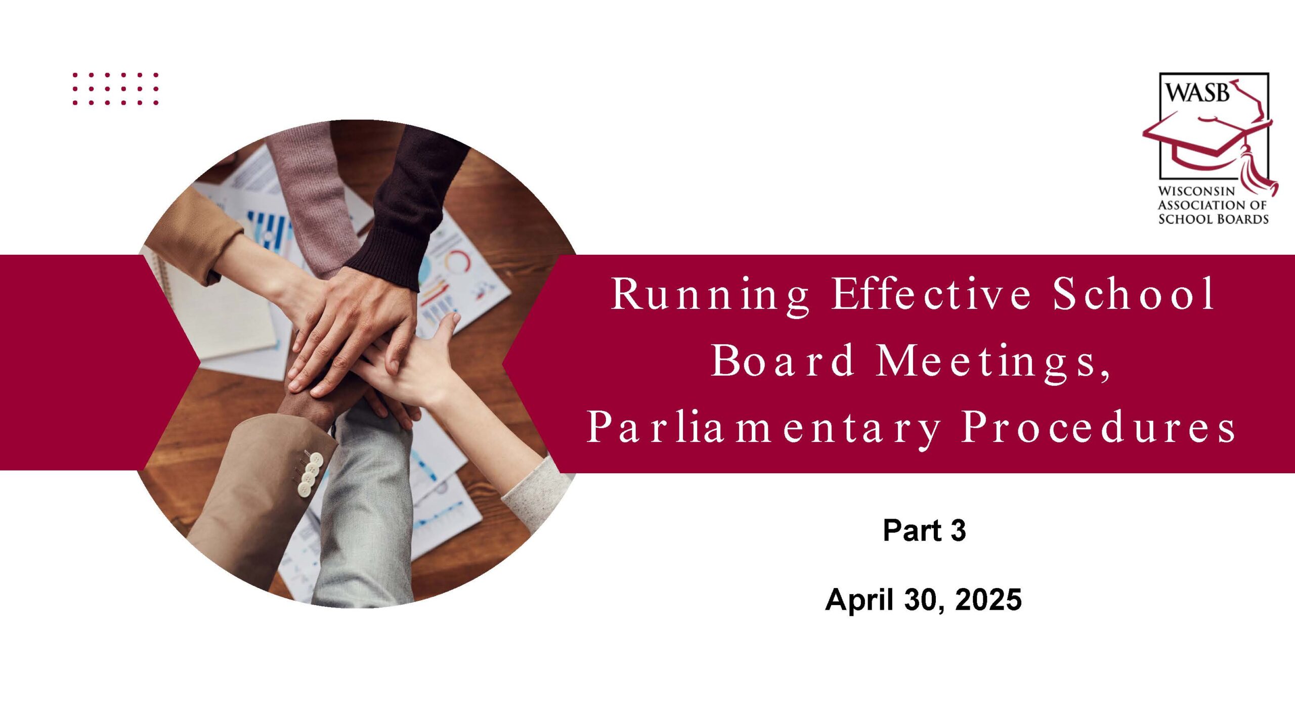 RESBM Part 3 Parliamentary Procedures