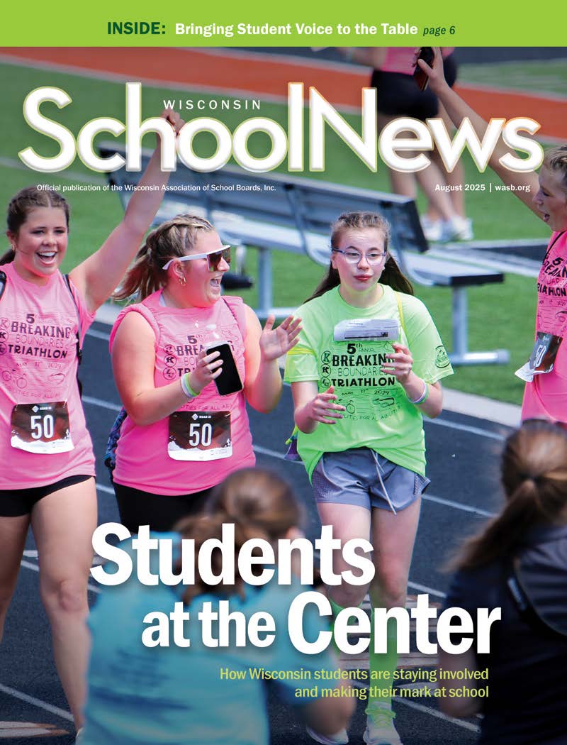 August 2022 Wisconsin School News Cover