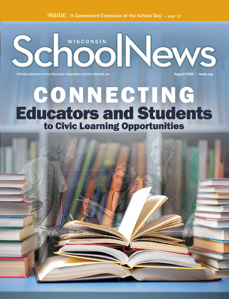 2026 08 AUG Cover August 2022 Wisconsin School News Cover